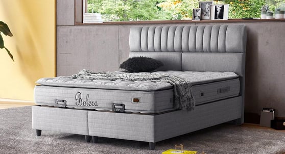 Bolera 150lik Baza Başlık Yatak Set