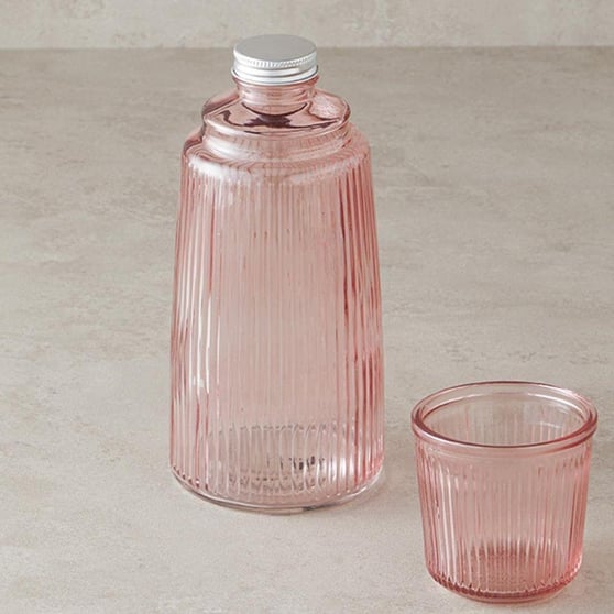 English Home Botelya Sürahi 1100 ml Pembe
