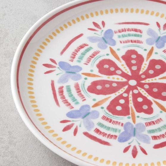 English Home Lily Seramik Pasta Seti 18 Parça 6 Kişilik Renkli