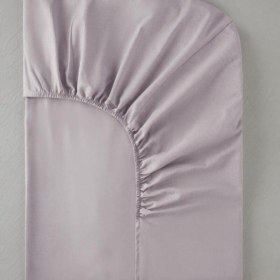English Home Novella Lastikli Çarşaf 160x200 cm Lila