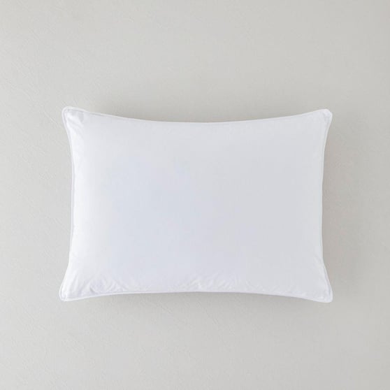 English Home Premium Mikrojel Yastık 50x70 cm Beyaz %100 Pamuk Kılıflı