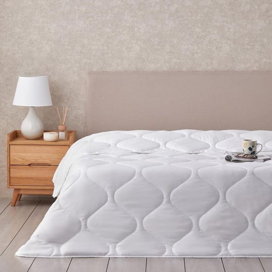 English Home Somni Yorgan 195x215 cm Ekru