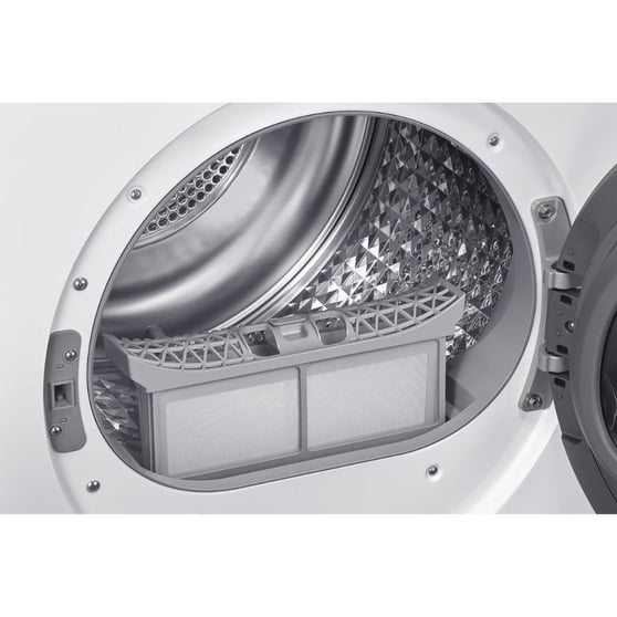 Samsung DV90DG52A0AEAH Beyaz 9 Kg Isı Pompalı Wifi Bağlantılı A+++ Enerji Çamaşır Kurutma Makinesi