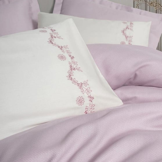 Cotton Box  Serenity Bambu Çift Kişilik Pike Takımı Vaila Lila