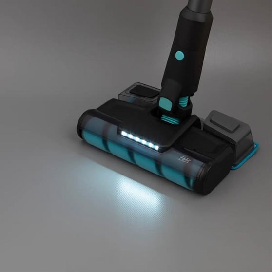 Fakir Bolt X Plus Aqua 8472 Moon Gray Dikey Şarjlı Kablosuz Süpürge 550W 24 kPa Islak Kuru Temizlik