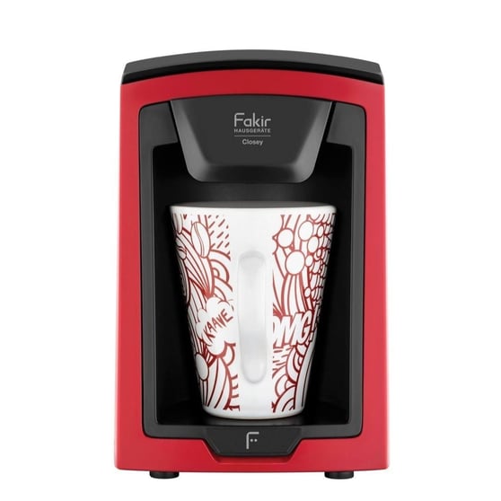 Fakir Closey 600W Kişisel Filtre Kahve Makinesi 300 ml Kırmızı