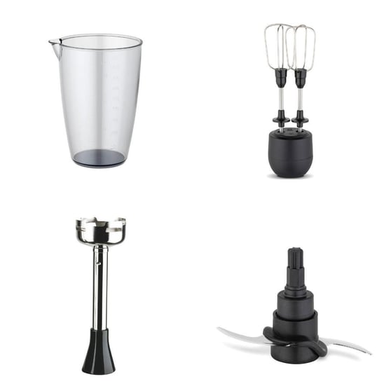 Fakir Speed Quadro Blacksilver 1000W Blender Seti