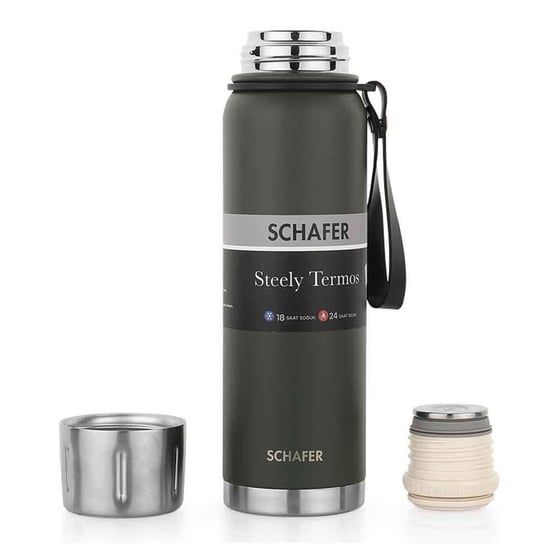 Schafer 1S6477-17002-YSL02 Steely Termos 750 Ml- Yeşil