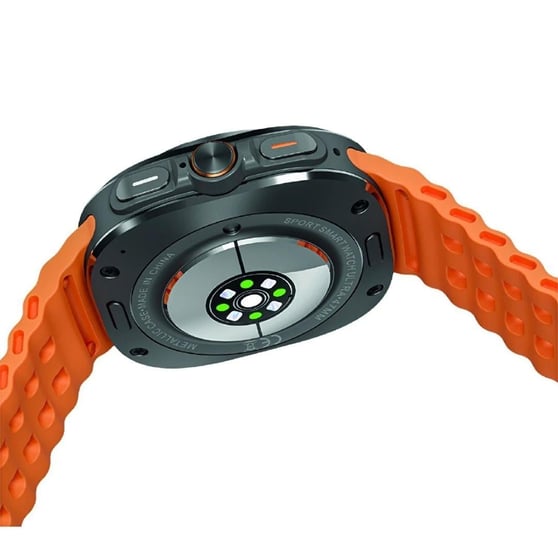 JHY Smart Watch Ultra 3 Akıllı Saat Turuncu