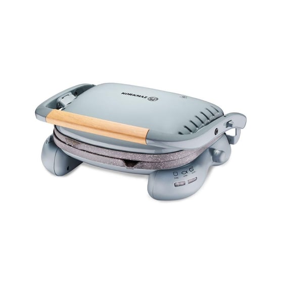 Korkmaz A324-16 Castron Minta 1800W Seramik Kaplı Döküm Tost Makinesi Mint