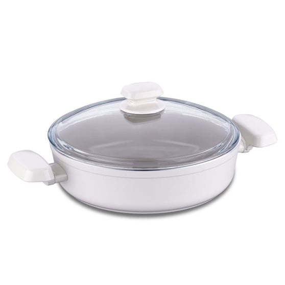 Korkmaz Ornella Sera Vanilya Kısa Tencere 28 cm 4 Litre (A3976)