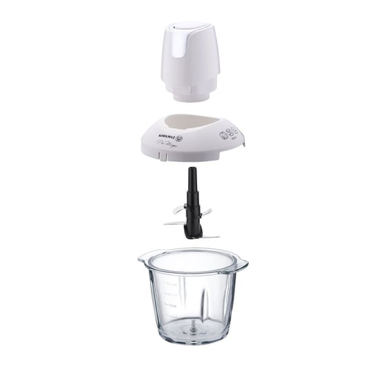Korkmaz A460-08 Pro Magıc 4 Bıçaklı Cam Doğrayıcı Vanilya/Krom