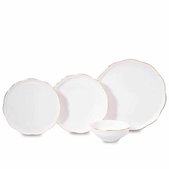 Korkmaz A8160 Manolya Coll. 60 P Yemek Takımı