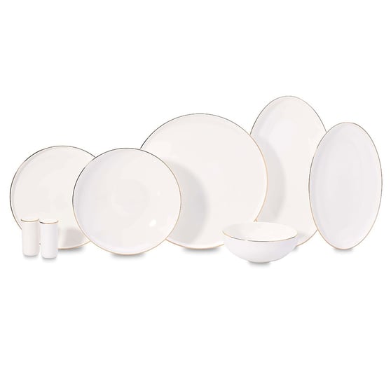 Korkmaz A8173 Diana Coll. 60 P Yemek Takımı Gold