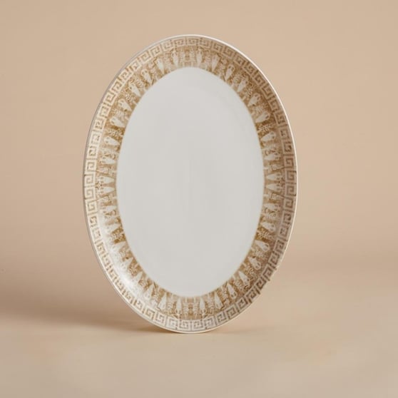Korkmaz A8189 Lidya Coll. Oval Yuvarlak 60 P Yemek Takımı