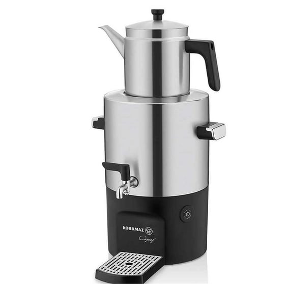 Korkmaz A841 Çayşef Semaver Inox/Satin