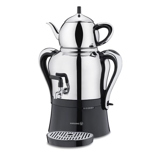 Korkmaz A842 Çaykolik-2 Semaver Inox/Krom