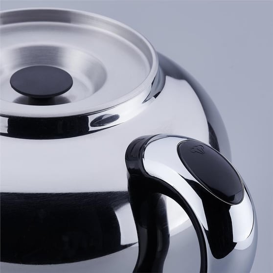 Korkmaz A842 Çaykolik-2 Semaver Inox/Krom