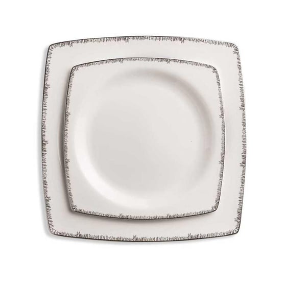 Korkmaz A8424 Bone Sel. 60 Parça Kare Yemek Takımı
