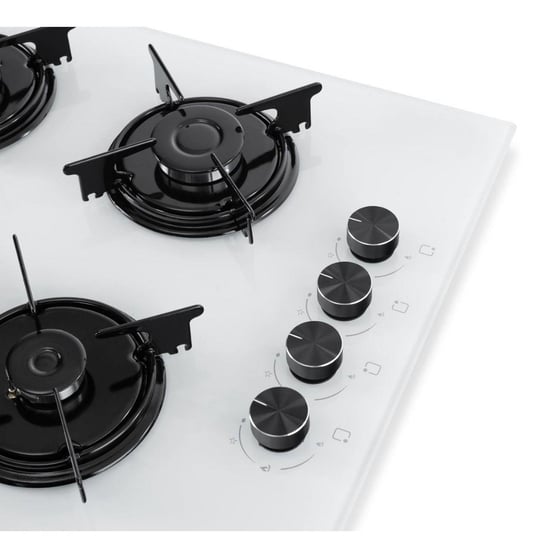 Luxell Beyaz Cam Ankastre Set (Fırın + Ocak + Davlumbaz) 3lü Süper Set