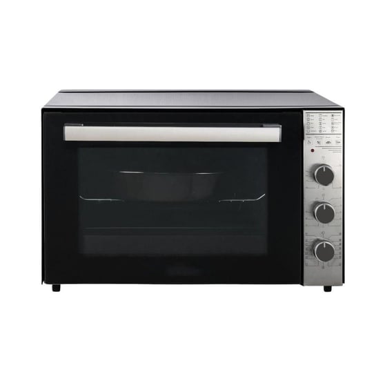 LUXELL LX-9655 70 Litre Siyah Mini Fırın – 15 Fonksiyonlu