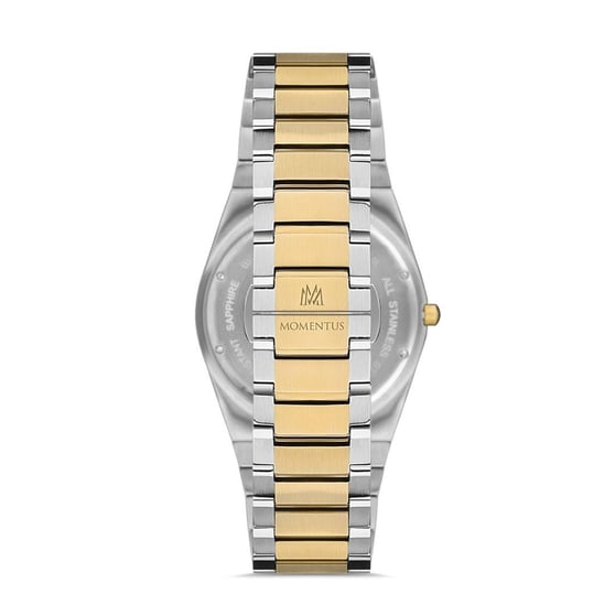 Momentus Crown Master MM.EM345T-02SG Safir Cam Ultra İnce Erkek Kol Saati