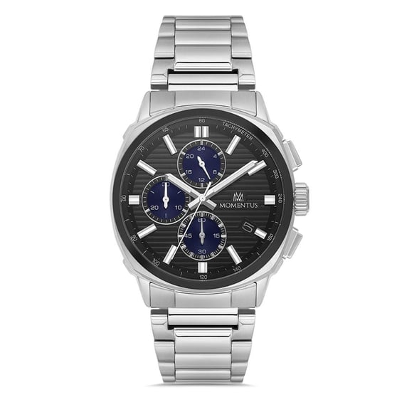 Momentus MM.CC307S-04SS Erkek Kol Saati Çelik Kordon Kronograf 42mm