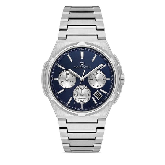 Momentus MM.SM390S-11SS Erkek Kol Saati 41 mm Çelik Kasa Quartz TimeMaster