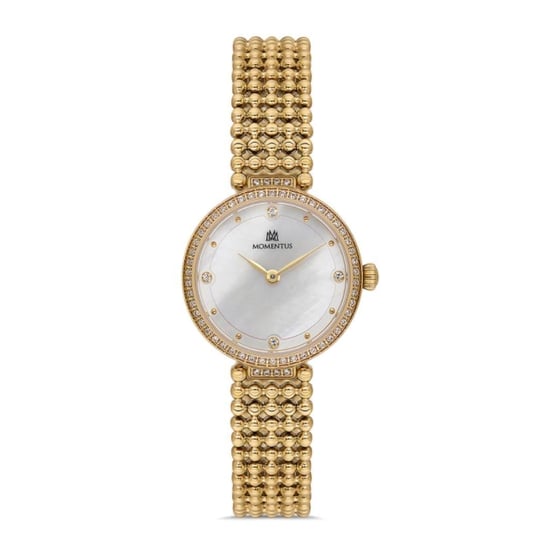 Momentus MM.SS392G‑09SG Kadın Kol Saati – Şık Gold Quartz Tasarım