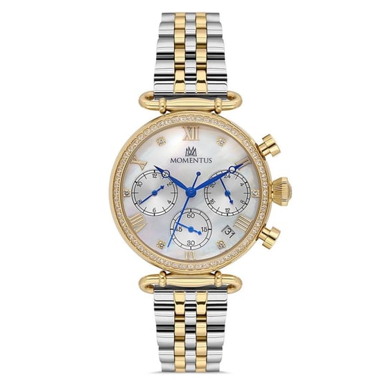 Momentus SS371G-02TG Kadın Kol Saati Çelik-Gold 36 mm Şık Tasarım