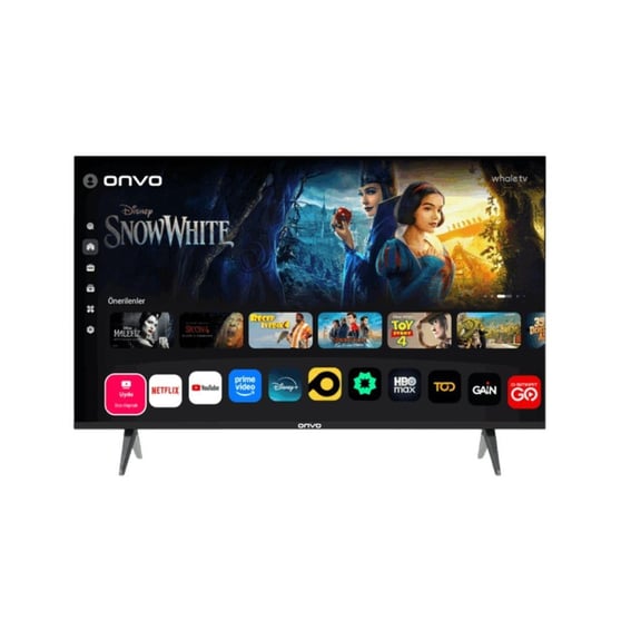 ONVO 43VQ80F2FA 43 İnç Full HD Smart QLED TV Uydu Alıcılı Frameless