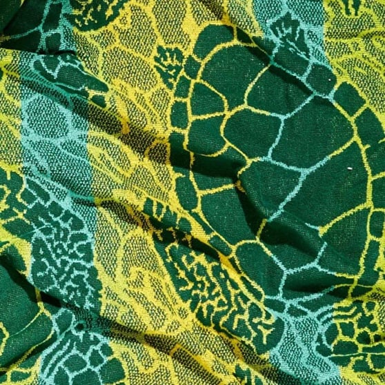 Özdilek Nice Swimming Turtle Lacivert Plaj Havlusu 70x150 cm