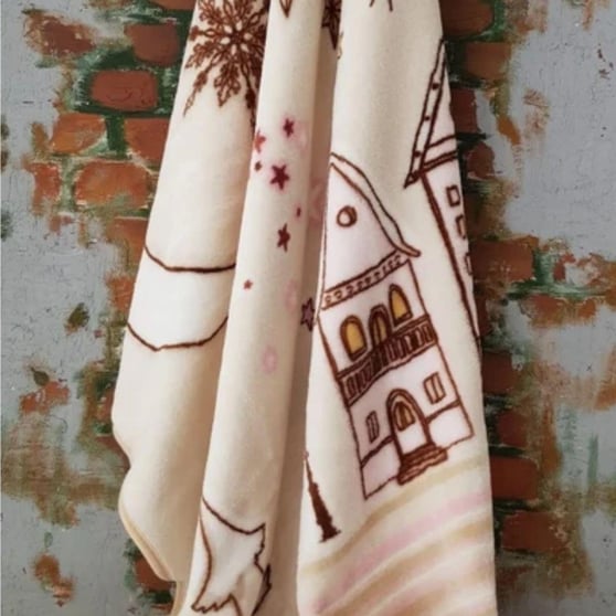 Özdilek Stella Pembe Bebek Battaniyesi 100x120 cm %100 Polyester