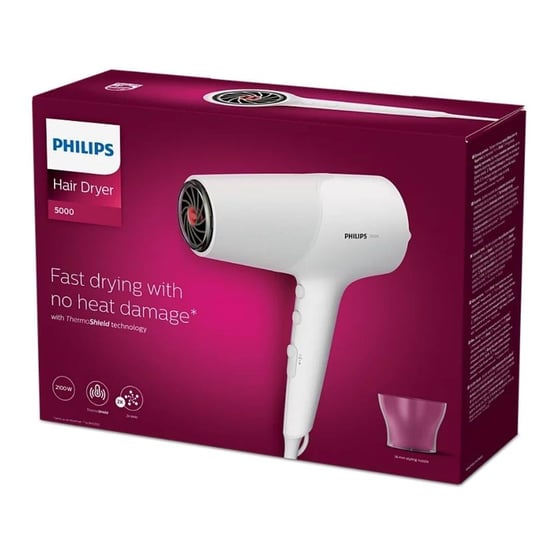 Philips BHD500/00 ThermoShield 2100 W İyonik Saç Kurutma Makinesi