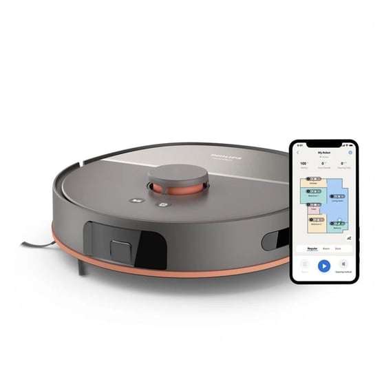 Philips HomeRun 5000 Serisi XU5000/10 Siyah Akıllı Robot Süpürge