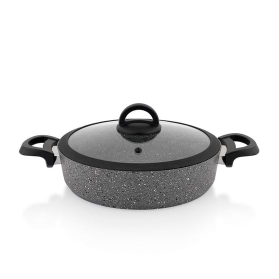 Schafer 1S0838-20003-Gri01 Cucina Granit Tencere Seti -7 Parça-Gri