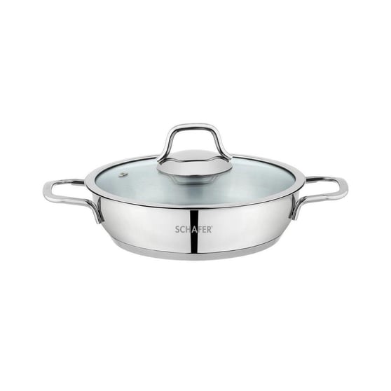 Schafer Held Çelik Sahan Kapaklı 20 Cm 2 Parça Inox