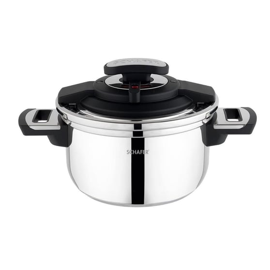 Düdüklü Tencere Schafer züccaciye Schafer 1S3209-27001-SIY01 İn Safe Düdüklü Tencere 5 L-Siyah