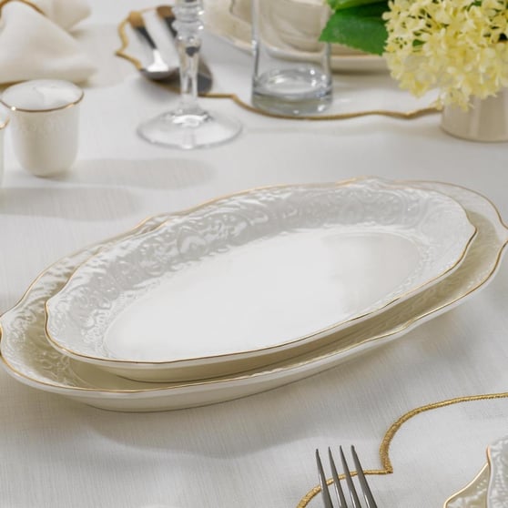 Schafer 1S4608-01001-GLD01 Mia Yemek Takımı-56 Parça-Gold