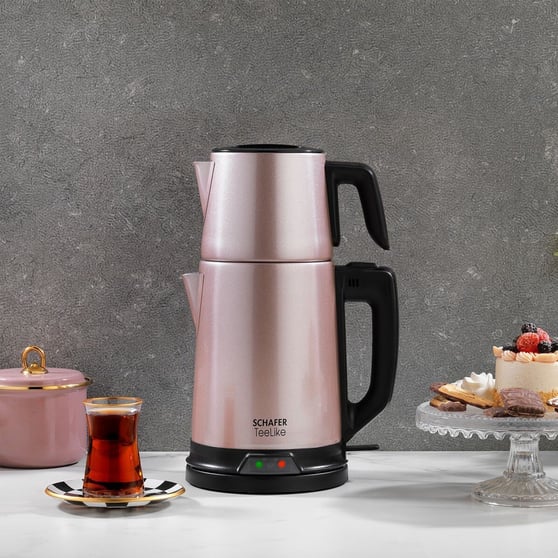 Schafer 2SE706-25001-ROS01 TeeLike Elektrikli Çay Makinesi-Rosegold