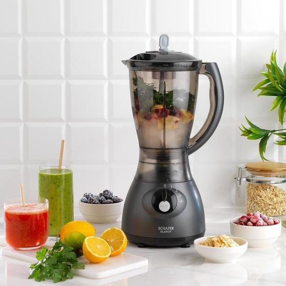 Schafer Blendy 700W Sürahi Blender 1.5L Buz Kırıcı Antrasit