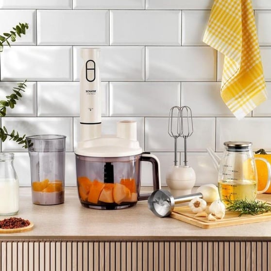 Schafer Chef Blend Mega Blender Set 1500W – Krem