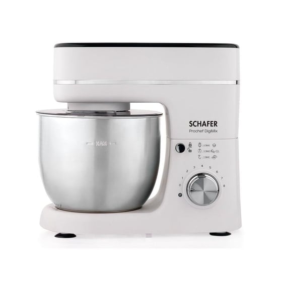 Schafer Prochef DigiMix Dijital Stand Mikser 5 L 1500W Beyaz