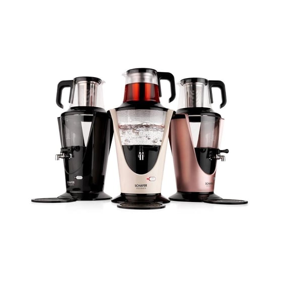 Schafer Tee Haus Yeni Nesil Elektrikli Cam Semaver 4.2 L 1500W Rosegold