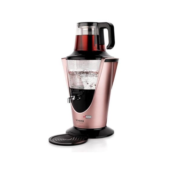 Schafer Tee Haus Yeni Nesil Elektrikli Cam Semaver 4.2 L 1500W Rosegold