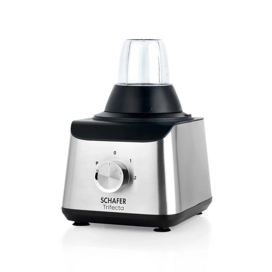 Schafer Trifecta 1500W Çok Amaçlı Mutfak Robotu 2L Blender ve Doğrayıcı Inox