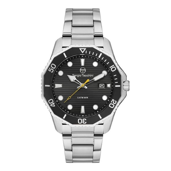 Sergio Tacchini ST.1.10422-1 Gri Çelik Erkek Kol Saati (43 mm)