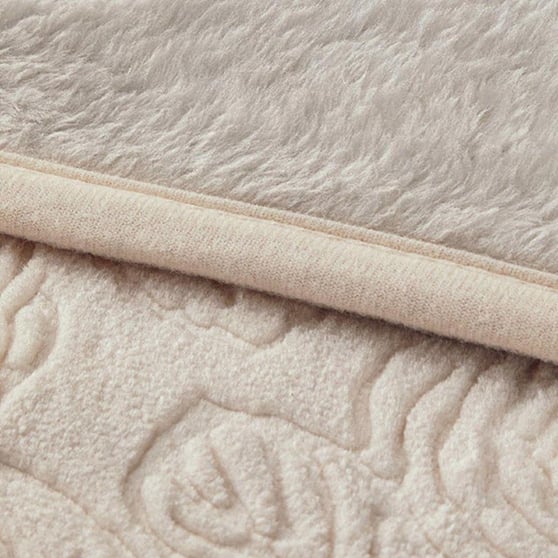 Shabby Rose Battaniye 200x220 Krem