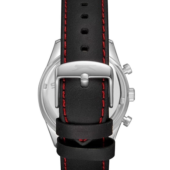 Slazenger SL.09.2418.2.04 Erkek Deri Kayışlı Quartz Kol Saati 43 mm
