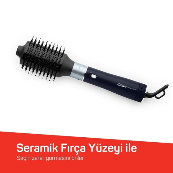 Arzum AR5162 Revolution 5i 1 Arada Hava Üflemeli Saç Şekillendirici 1200W